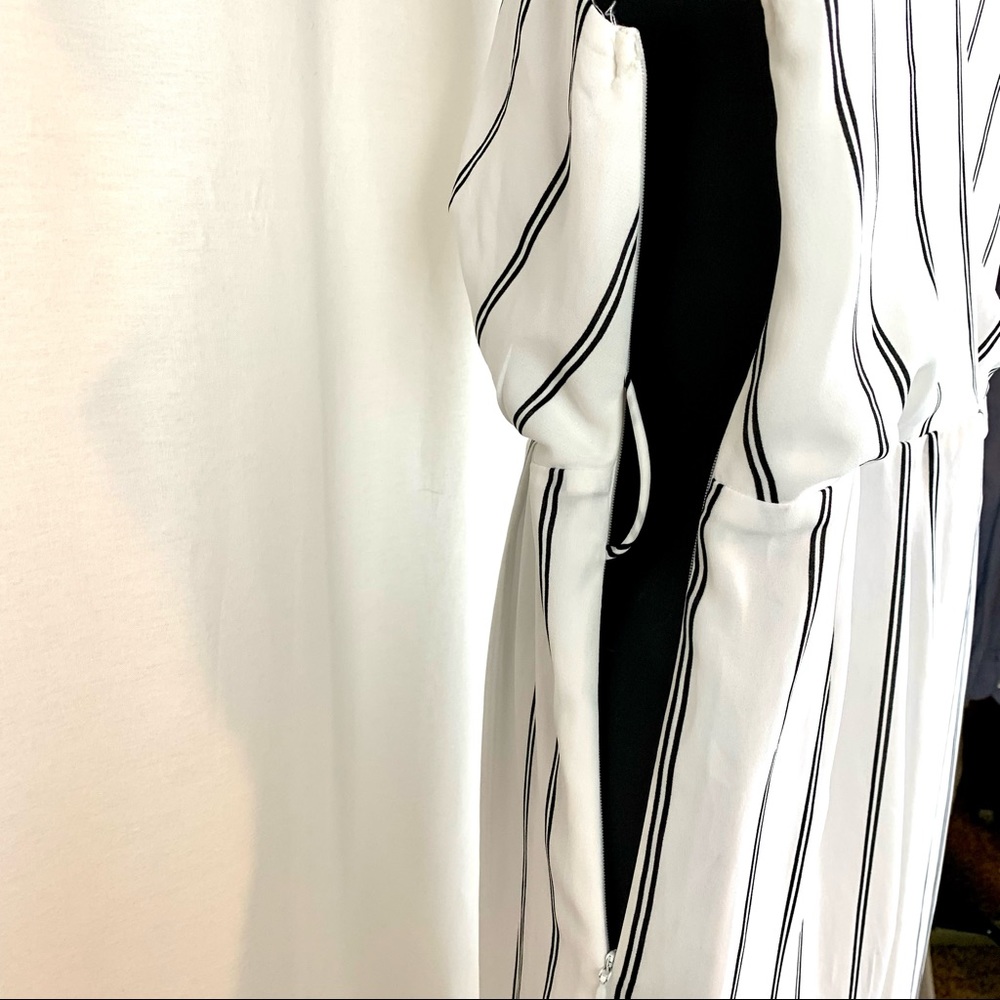 Sienna Sky striped belted jumpsuit, size XS - Picture 7 of 7